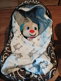 Autosedačka - Vajíčko DorJan do10kg s vložkou a dečkou. - 10