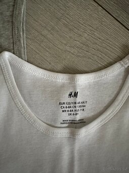 Mikina + tričko + tílko vel.128 - 10