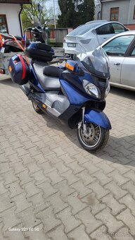 Suzuki Burgman 650, 3 x kufr - 10