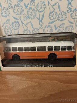 Model autobusu Scania Vabis D11 1964 - 10