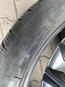 Originál sada alu kol BMW 7 G11 - R20 s pneu - 10