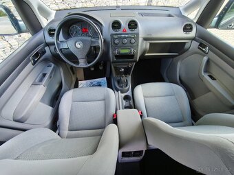 VW Caddy MAXI 1.9TDi 77kw,251TKM,2010,BEZ DPF,2xklíč,7míst - 10