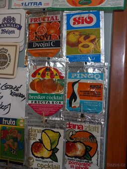Retro pivní podtácky a retro obaly. - 10