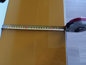 Obývací stěna IKEA Besta, žlutá, vysoký lesk, TOP stav - 10