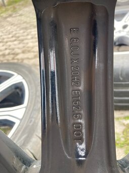 Sada alu kol Volvo 5x108, pneu letní 255/45/20 - 10