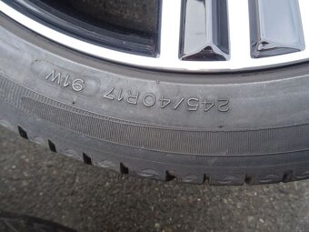 Alu disky origo Mercedes C, 17", 5x112, dvourozměr, letní - 10