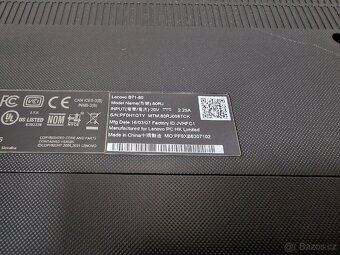 Notebook Lenovo B71-80 - 10