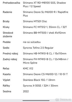 Celoodpružený horský bicykel Scott Spark 960 L - 10