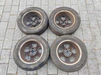 ALU kola Peugeot 15" vč. zimních pneu - 10