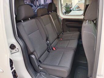 Volkswagen Caddy Maxi 2.0TDI 75kW 5-míst Tažné Navi Tempomat - 10