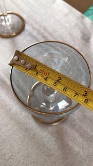 skleničky s barevnými kalichy - 10