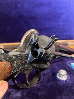 Historický revolver lefaux 12mm v kazete - 10