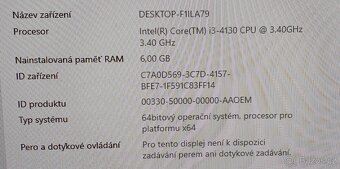 HP Prodesk 400 s i3-4130@3.40GHz, 6gb ddr3 a 512gb hdd - 10