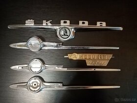 Smaltovaný znak Škoda - 10