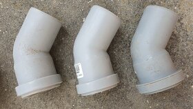 Kanalizační trubky, kolena, odbočky, redukce, atd. - 10