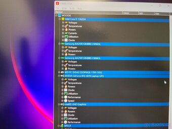 Herní notebook RTX 4070 MSI Katana 15 B13VGK – TOP STAV - 10