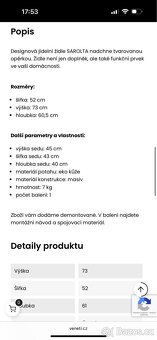 Jídelní stůl Angel Cerdá + židle - 10