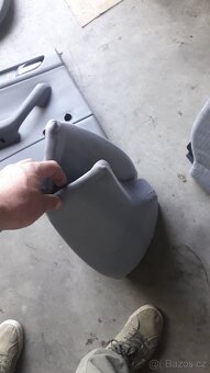 Bmw 3 e46 šedý interiér sedačkyyy loketní opěrka tapce - 10