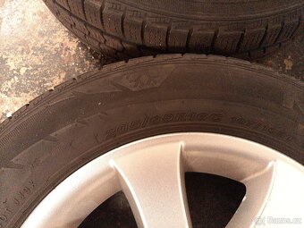 Alu kola 5x120 r16 na VW T5 zimní pneu - 10