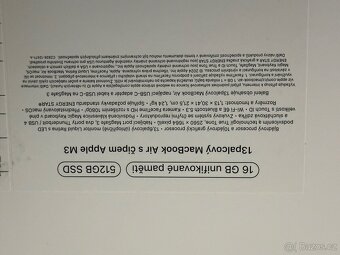 Apple MacBook Air 13,6" (2024)/M3/16GB/512GB / vesmírně šed - 10