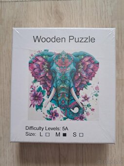 Dřevěné puzzle - 10