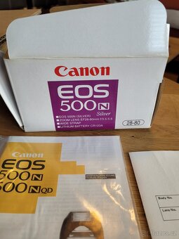 Canon zrcadlovka EOS 500N a objektiv 28-80 - 10