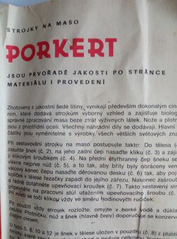 Mlýnek na maso PORKERT 5 - 10