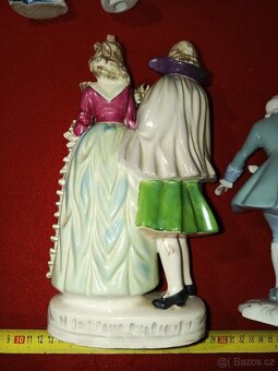 Porcelánové sošky 7 ks zn. Royal Dux atd. - 10
