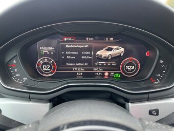 Audi A5 Sportback S-line, 2018, LED MATRIX, virtual, DPH - 10