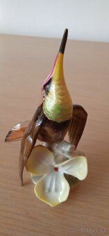 Porcelánová soška kolibřík Hutschenreuther - 10