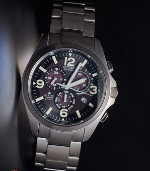 Celotitanové hodinky Citizen Promaster AS4030-59E - 10