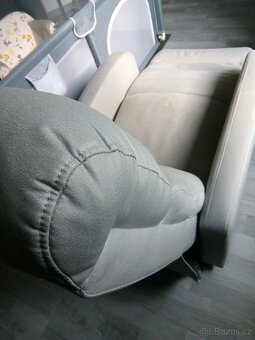 Polohovatelné/relaxační TV křeslo 70x80 + polštáře - 10