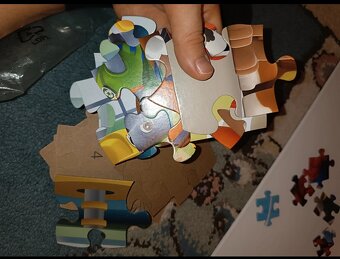 Velký set puzzlí 12 obrázků Paw Patrol - 10