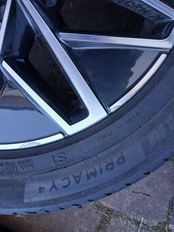 ALU kola,sada,ŠKODA SLAGARD,originál,205/55 R17,5x112,TOP - 10