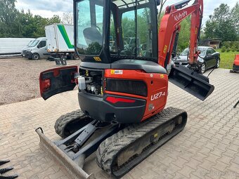 Kubota u27-4 Minibagr 2,7T + 3x lžíce - 10