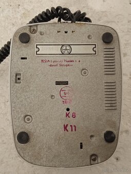 Retro telefon Tesla 3FP12043 - 1970 - ČSSR - 10