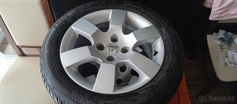 ALU kola r16" originál Peugeot - 10
