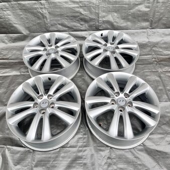 5x114,3 R18 originál alu sada Hyundai ix35 - TOP STAV - 10