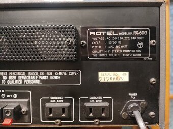 Rotel RX-603 - 10