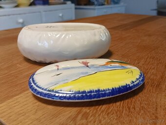 RUČNĚ MALOVANÁ DÓZA TESSIER FRANCIE - 10