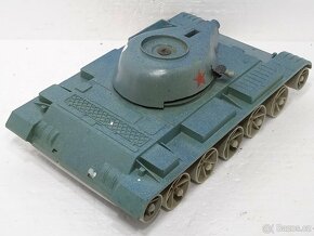Velký tank - Retro hračka SSSR - 10