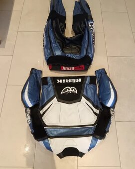 Berik GP-Pánská kožená moto kombinéza - 10