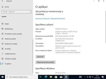 MINI POČÍTAČ LENOVO ThinkCentre M93p TINY S WI-FI - 10