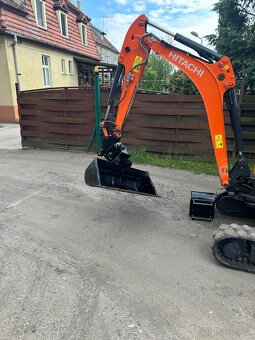 Hitachi zx19 Minibagr 2T + powertilt + 2x lžíce - 10