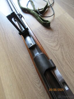 Puška Kropáček, Kropatschek , 8x60R , PRAVY DĚLOSTĚLEC, tor - 10