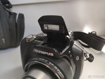 PRODÁNO-Olympus SP-560UZ+brašna,příšlušenství a 2GB xD karta - 10