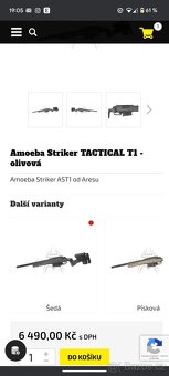 Airsoft sniper amoeba T1 - komplet - 10