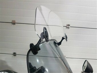 Uni deflektor(prodloužení)plexi chopper,skůtr,apod. - 10