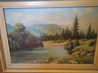 František Pospíšil ,malíř, pedagog (n.1896), Krajina Moravy - 10