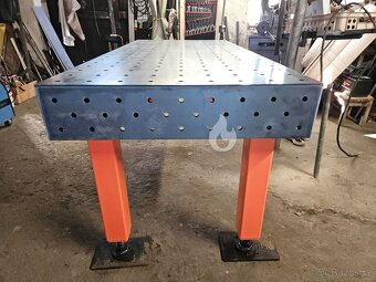 3D Svařovací stůl 2000x900x180mm, síla 10mm, systém 16 - 10
